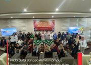 Kantor Bahasa Sultra Gelar Krida Duta Bahasa di UMK