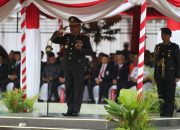 Pimpin Upacara Hari Bhayangkara ke-78, Kapolda Sultra Tekankan Persiapan Pilkada dan Netralitas Polri