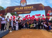 KPU Sultra Sosialisasikan Pilkada 2024 Lewat Acara Jalan Sehat, Berlangsung Meriah dan Bertabur Hadiah