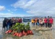Tim KKN Tematik UHO Gelar Pengabmas di Purirano, Edukasi Warga Kembangkan Mangrove di Kawasan Pesisir