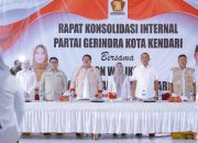 Gerindra Kota Kendari Solid Dukung Yudhi-Nirna, Targetkan Kemenangan di Pilwali Kendari 2024
