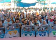 ASR-Hugua Janjikan Peningkatan Taraf  Kehidupan Masyarakat Sultra Melalui Tiga  Pilar Utama Saat Kampanye di Baubau