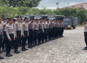 Subsatgas Pam Objek Zona C Gelar Apel Serpas,  Siap Amankan Kampanye Pilgub di Wilayah Muna, Muna Barat, Buton Tengah, dan Buton Utara