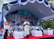 ASR-Hugua Awali Kampanye di Wakatobi,  Janji Kembangkan Pariwisata dan Pendidikan