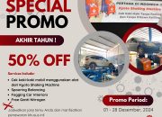 GAS Kendari Beri Diskon Akhir Tahun hingga 50%, Cek Kaki Mobil dengan Teknologi Canggih!