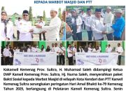 Kemenag Sultra Gelar Bakti Sosial dan Donor Darah dalam Rangka HAB ke-79