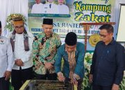 Dorong Kemandirian Ekonomi Masyarakat, Kakanwil Kemenag Sultra Resmikan Kampung Zakat di Kolaka Utara