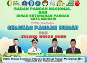 Gerakan Pangan Murah Bapanas RI Sukses Digelar di Kota Kendari, Masyarakat Antusias Berbelanja