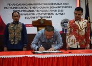 Bertekad Raih Predikat WBBM Tahun 2025, Kanwil Kemenkum Sultra Tandatangani Komitmen Bersama dan Pakta Integritas