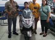 PT Sinar Galesong Mandiri Hadirkan Suzuki Burgman Street 125 dengan Varian Warna Terbaru di Kendari