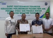 Perlindungan Jaminan Sosial Bagi Pekerja Rentan hingga Non-ASN Wakatobi Resmi Diperpanjang