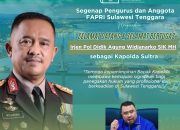 FAPRI Sultra Sambut Baik Penunjukan Irjen Pol Didik Agung Widjanarko sebagai Kapolda Baru