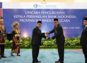 Bank Indonesia Resmi Kukuhkan Edwin Permadi sebagai Kepala Perwakilan Baru di Sulawesi Tenggara