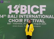 Bikin Harum Nama Kendari, Neyzla Kiani Daulah Ukir Prestasi Gemilang di Bali International Choir Festival