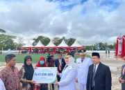BPJS Ketenagakerjaan Bersama Pemkot Kendari Serahkan Santunan Jaminan Kematian di Momentum Hari Kemerdekaan RI ke-80