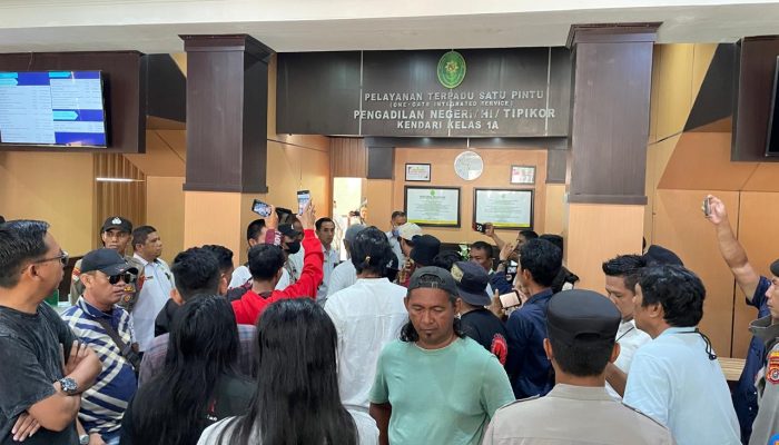 Kuasa Khusus Kopperson Kembali Sambangi PN Kendari, Tuntut Kepastian Konstatering 20 Oktober