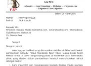 Tim Hukum Yosep Sinar Surya Siahaan & Partners Sampaikan Hak Jawab atas Pemberitaan Kasus Mandiodo