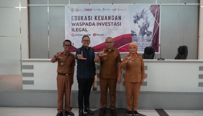 OJK Gandeng Pemkot Bau Bau Berantas Investasi Ilegal