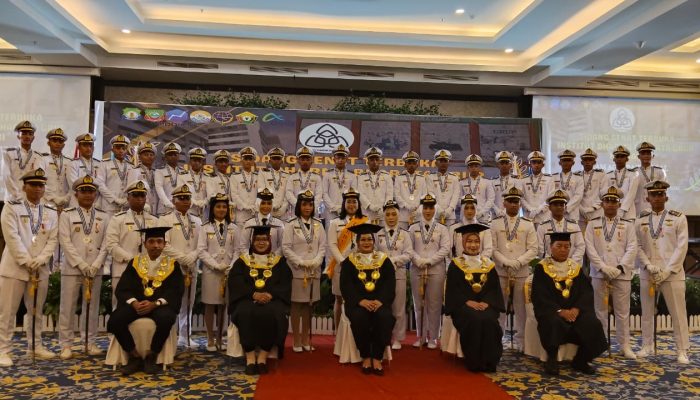 Dharma Bharata Grup Kendari Gelar Wisuda Terhadap 59 Taruna Taruni, Siap Bersaing di Bidang Pelayaran Niaga dan Kepelabuhanan
