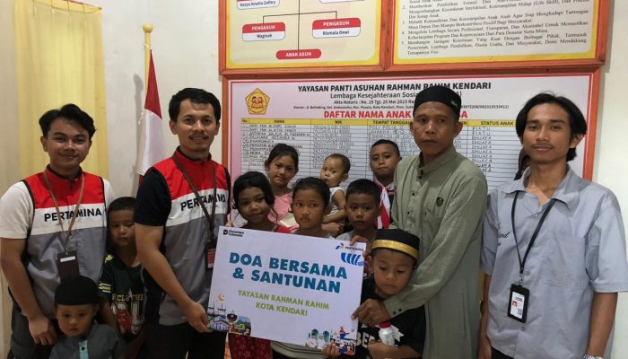 Pertamina Patra Niaga Sulawesi Hadirkan Kebersamaan Lintas Agama Melalui Program Pertamina Berkah di Kendari