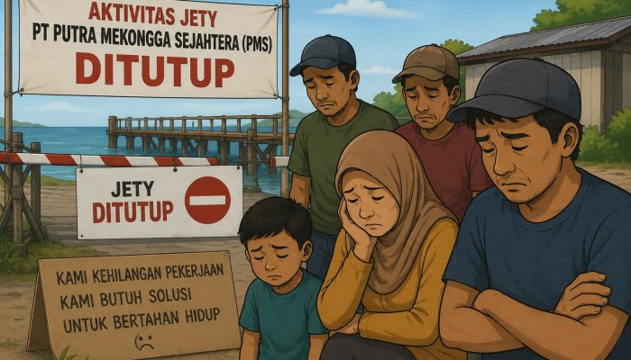 Jetty PT PMS Ditutup, Warga Hakatutobu Kehilangan Mata Pencaharian