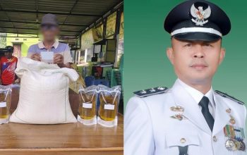 Kades Puuloro Konawe Pastikan Penyaluran Bansos Beras dan Minyak Goreng Tepat Sasaran