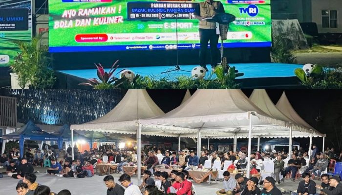 Saat Balai Kota Kendari Jadi Stadion Dadakan: Wawali Sudirman Lesehan, Spanyol Tekuk Prancis 2-0