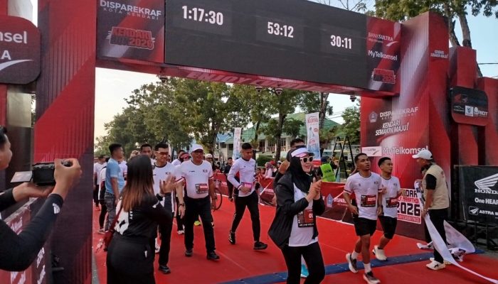 Pecah Rekor! Kendari Half Marathon 2026 Diikuti 3.000 Pelari Se-Indonesia