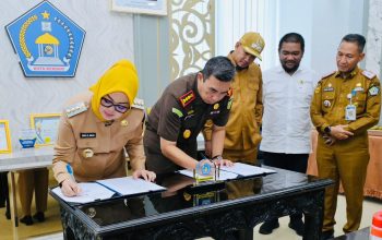 Perkuat Sinergi Tata Kelola Pemerintahan, Pemkot dan Kejari Kendari Teken MoU Bantuan Hukum