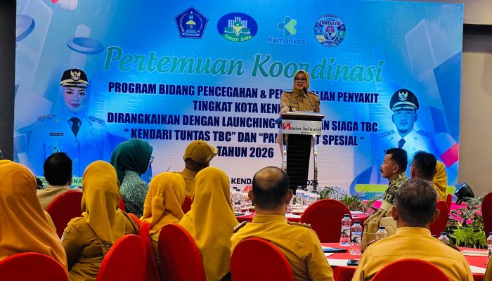 Pemkot Kendari Luncurkan Kelurahan Siaga TBC dan “Paket Sehat Spesial” Guna Intervensi Stunting