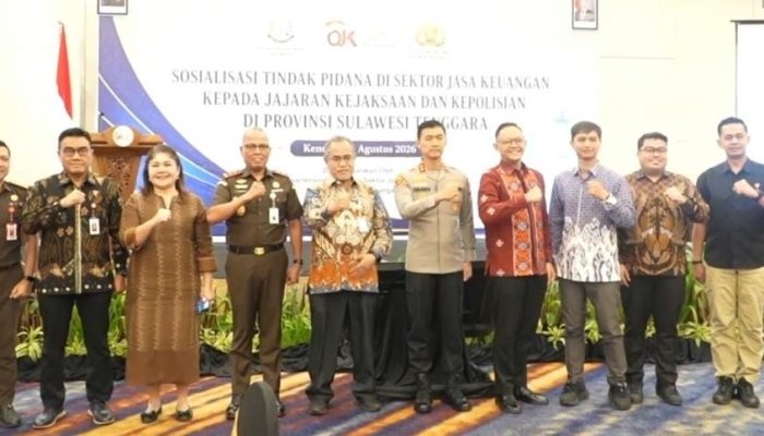OJK Kolaborasi Dengan Aparat Hukum Sosialisasikan Penanganan Tindak Pidana di Sektor Jasa Keuangan