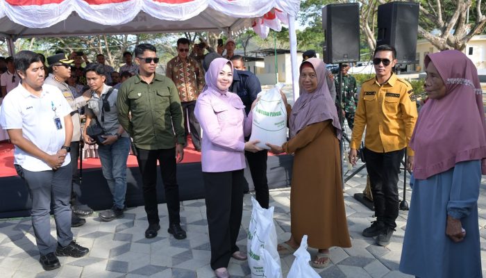 Kemarau Melanda, Pemkot Kendari Salurkan 27.660 Bantuan Beras