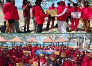 CV ACA Gelar Family Gathering, Semangat Kebersamaan Menggema di Pantai Nambo