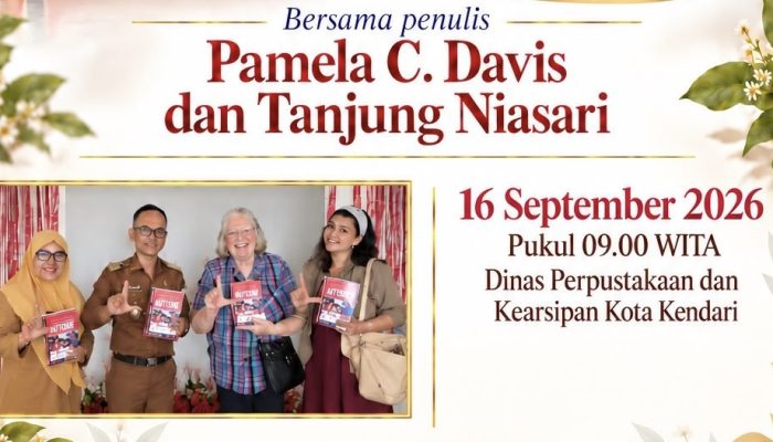 Pamela C. Davis, Psikolog Anak Asal Australia, Bakal Hadir dalam Bedah Buku di Kendari