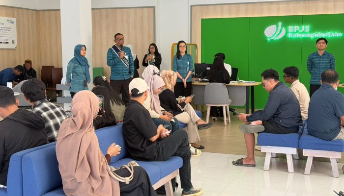 Momentum Harpelnas 2026, BPJS Ketenagakerjaan Sultra Tegaskan Komitmen Perlindungan Pekerja