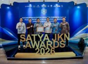 Dukung Keberlanjutan JKN, Pemprov Sultra Boyong Penghargaan Satya JKN Awards 2026
