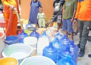 430 KK di Kendari Terdampak Kekeringan, BPBD Salurkan 106.900 Liter Air Bersih