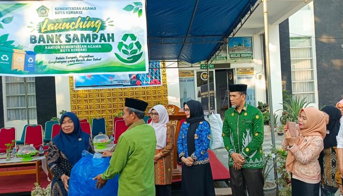 Pemkot Kendari Apresiasi Bank Sampah Kemenag, Gerakan Kelola Sampah Makin Meluas