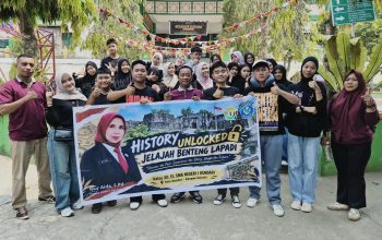 Kenali Warisan Sejarah, Siswa SMAN 1 Kendari Turun Langsung ke Benteng Lapadi di Lainea