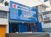 Dealer Resmi Motor Suzuki di Kendari Tampil dengan Identitas Baru, Dominasi Warna Biru