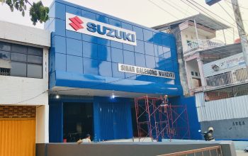 Dealer Resmi Motor Suzuki di Kendari Tampil dengan Identitas Baru, Dominasi Warna Biru